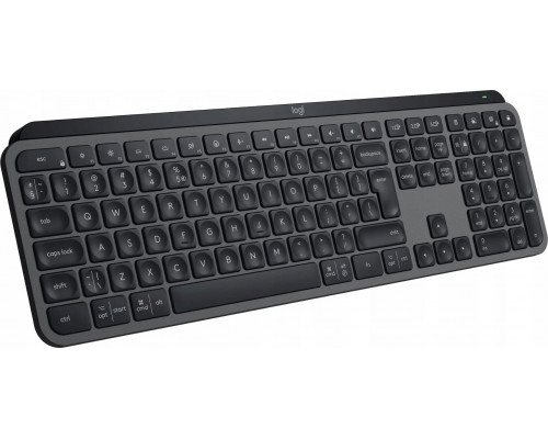 Logitech Logitech MX Keys S klawiatura Uniwersalne RF Wireless + Bluetooth AZERTY Belgijski Grafitowy