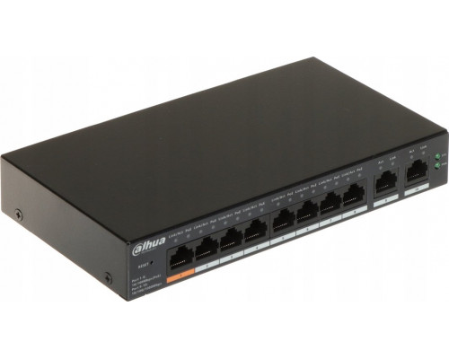 Switch Dahua Technology Switch|DAHUA|Type L2|Desktop/pedestal|PoE ports 8|CS4010-8ET-60