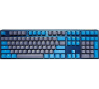 NO NAME Ducky One 3 Daybreak RGB  Gaming USB Niemiecki Czarny, Niebieski, Zielony