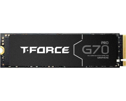 SSD TeamGroup Team Group T-FORCE G70 Pro 4 TB, SSD (PCIe 4.0 x4 | M.2 2280 | Graphene Heatsink)