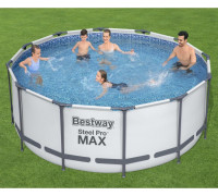 Bestway Swimming pool garden Steel Pro MAX, circle, 366x122 cm Lumarko!