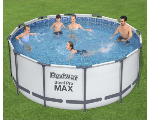 Bestway Swimming pool garden Steel Pro MAX, circle, 366x122 cm Lumarko!