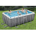 Bestway Swimming pool Power Steel with accessories, rectangular, 412x201x122 cm Lumarko!