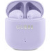 Guess Guess Bluetooth headphones GUTWSJ14ESGU TWS + docking station purple/purple Printed Classic Logo