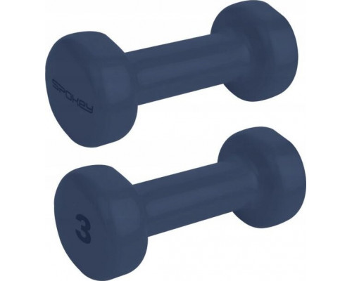 Spokey Zestaw hantli vinylch 2 x 3 kg Spokey SHAPE