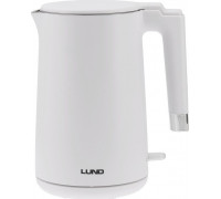 Toya LUND ELECTRIC KETTLE 1.5L WHITE COOL TOUCH