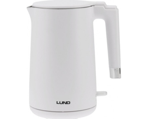 Toya LUND ELECTRIC KETTLE 1.5L WHITE COOL TOUCH