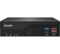 Komputer Shuttle Shuttle DH770 komputer typu barebone Wielkość PC 1.35L Black Intel H770 LGA 1700