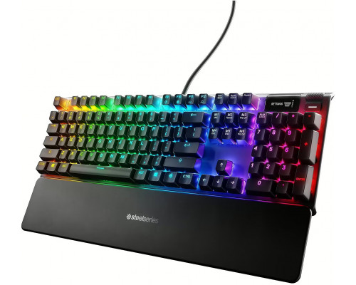 SteelSeries SteelSeries Apex Pro TKL Gen 3 | Gaming keyboard | Wired | ND | Black | USB-C | OmniPoint 3.0 Adjustable HyperMagnetic Switches
