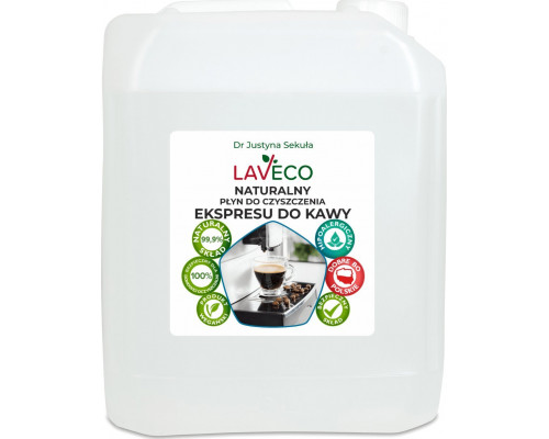 LAVECO Płyn do czyszczenie ekspresu do kawy - 5 l