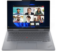 Laptop Lenovo LENOVO ThinkPad X1 2in1 G9 Intel Core Ultra 7 155U 35,56cm 14Zoll Touch WUXGA 16GB 512GB SSD UMA W11P WWAN 4G Grey Yoga TopSeller