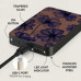 Slowmoose Burga Gunmetal Magnetic - magnetic powerbank 5000 mAh kompatybilny z MagSafe, cable USB-C - USB-C w zestawie (velvet night)