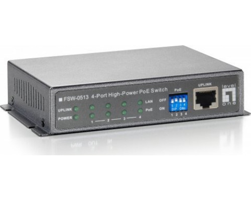 LevelOne 4-Port Fast Ethernet Switch (FSW-0513)