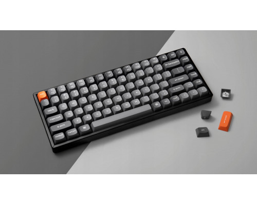 Keychron K2 Max QMK Wireless Mechanical Keyboard Fully Assembled (Hot-Swappable) / RGB Backlight Aluminum Frame / Keychron Super Red