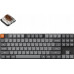 Keychron - K1 Max QMK/VIA Wireless Custom Mechanical Keyboard - Niskoprofilowa Bezprzewodowa Mechaniczna RGB Gateron Hot-Swap Brown