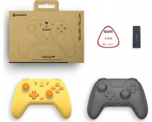 GameSir Nova Lite Multiplat.controller Gold Yellow