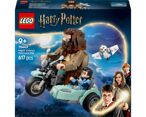 Harry Potter Przejażdżka motocyklowa Hagrida i Harry’ego (76443)