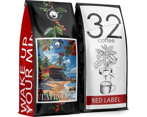 1kg x2 Tayrona + 32 Red Coffee 100% Arabica