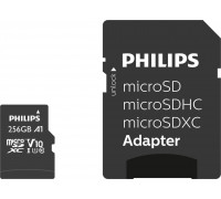SD  Philips Ultra Speed MicroSDXC 256 GB Class 10 UHS-I/U1 A1 V10 (FM25MP45B/00)