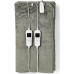 Nedis PEBL130CWT2 blanket electric  120 W Gray, White Polar, Poliester