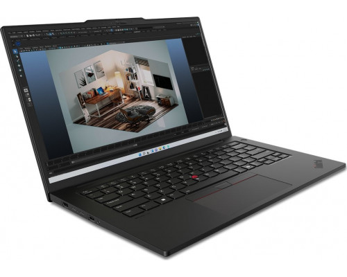 Lenovo ThinkPad P14s Gen 5 | Black | 14.5 " | IPS | 3K | 3072 x 1920 pixels | Anti-glare | Intel Core Ultra 7 | 165H | 32 GB | SO-DIMM DDR5 | Solid-state drive capacity 1000 GB | NVIDIA RTX 500 Ada Generation | GDDR6 | 4 GB | Windows 11 Pro | 802.11a