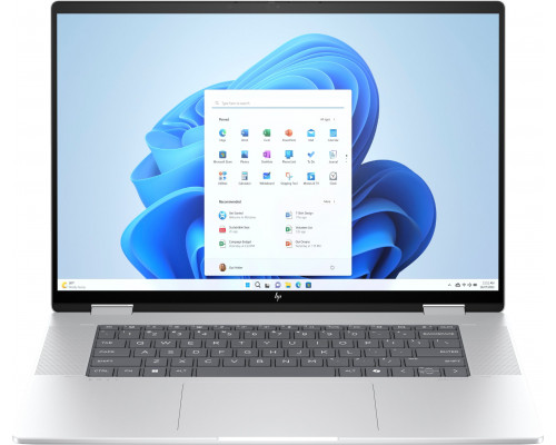HP ENVY x360 16-ac0014nw Intel Core Ultra 5 125U Hybryda (2w1) 40,6 cm (16") Ekran dotykowy 3K 16 GB LPDDR5-SDRAM 1 TB SSD Wi-Fi 7 (802.11be) Windows 11 Home Srebrny