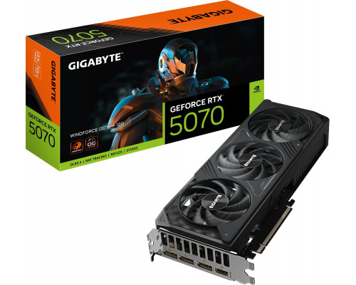 Gigabyte GeForce RTX 5070 Windforce OC SFF 12GB GDDR7 (GV-N5070WF3OC-12GD)