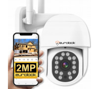 WiFi SMART Obrotowa Zewnętrzna Bezprzewodowa 2MPx MONITORING Domu [K-5]
