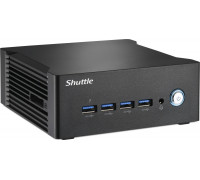 Shuttle Nano PC NA10H Wielkość PC 1L Black 8845HS 3,8 GHz