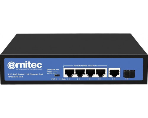 Unmanaged ,  4 x 10/1000Mbps