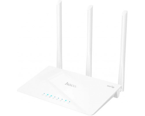 HOCO router bezprzewodowy WiFi4 HI30 biały