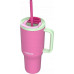 Thermal mug z teleskopową słomką Kambukka Rio Tumbler 950ml Bubblegum Mint