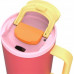 Thermal mug z teleskopową słomką Kambukka Rio Tumbler 950ml Pink Papaya