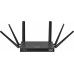 Edimax 5G-8649AX router bezprzewodowy Dual-band (2.4 GHz/5 GHz) Czarny