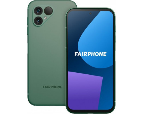 Fairphone 5 - 6.46 - 128GB, mobile phone (Green, System Android 13, Dual SIM, 6GB)