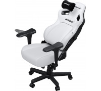 Gaming Kaiser 4 L Anda Seat skórzany white