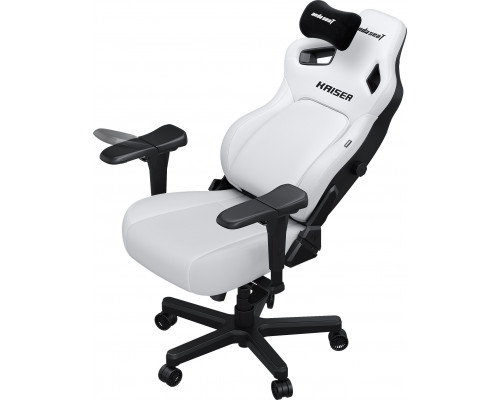 Gaming Kaiser 4 L Anda Seat skórzany white