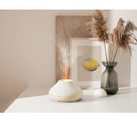 PLATINET FLAME AROMA DIFFUSER HUMIDIFIER NAWILŻACZ POWIETRZA 130ML 4,5W WHITE [46112]