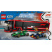 LEGO City Formula 1 F1® Ciężarówka z bolidami RB20 i AMR24 F1® 3 szt. (60445)