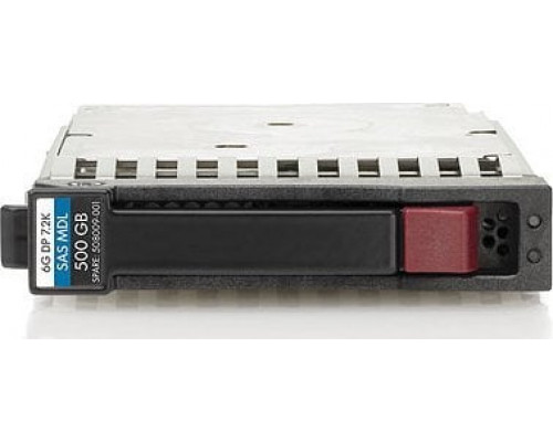 HP 500GB hot-plug dual-port SAS HDD dysk twardy 7200 RPM 2.5"