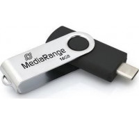 MEMORY DRIVE FLASH USB-C 16GB/MR1951 MEDIARANGE