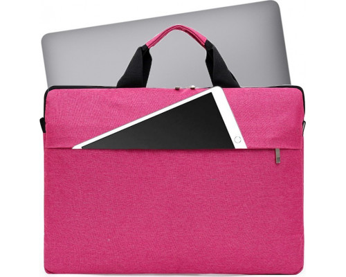 Dexxer ETUI NA LAPTOPA Z UCHWYTAMI BPC-15 RÓŻOWE