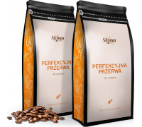 SkimaCoffee Zestaw 1kgX2 PERFEKCYJNA PRZERWA 100% ARABICA Świeżo Palona do ekspresu