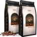 SkimaCoffee Zestaw 1kgX2 CREMA AROMA BLEND Świeżo Palona do ekspresu