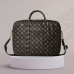 Bag Guess 4G Peony Front Pocket Zipper Triangle Logo 16" black