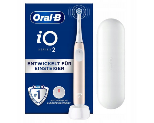 Oral-B iO Series 2 Calm Pink mit Reiseetui