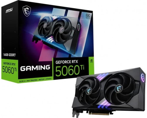 MSI GeForce RTX 5060 Ti Gaming OC 16GB GDDR7 DLSS4
