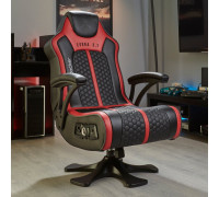 X Rocker Evora 2.1 Wireless Gaming Sessel schwarz-rot
