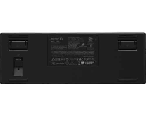 Logitech PRO X 60  SWE  melna - Bezvadu klaviatura Pro X 60