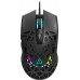Puncher GM-20 High-end Gaming Mouse with 7 programmable buttons  Pixart 3360 optical sensor  6 levels of DPI and up to 12000  10 million tim